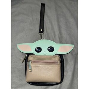 Disney Parks Loungefly Star Wars Baby Yoda Mini Backpack Wristlet Belt Bag